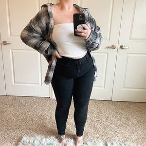 American Eagle Hi Rise Jegging Black Skinny